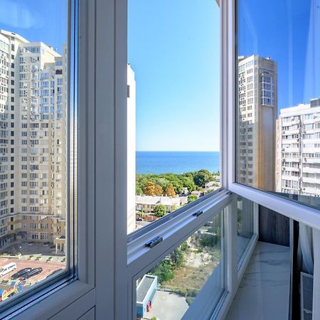 Светлая Квартира Новый Берег Odessa Eksteriør bilde